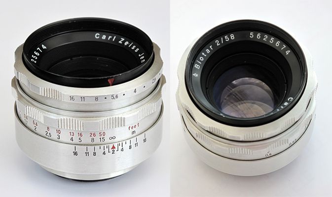 Carl Zeiss Jena Biotar 58mm f/2