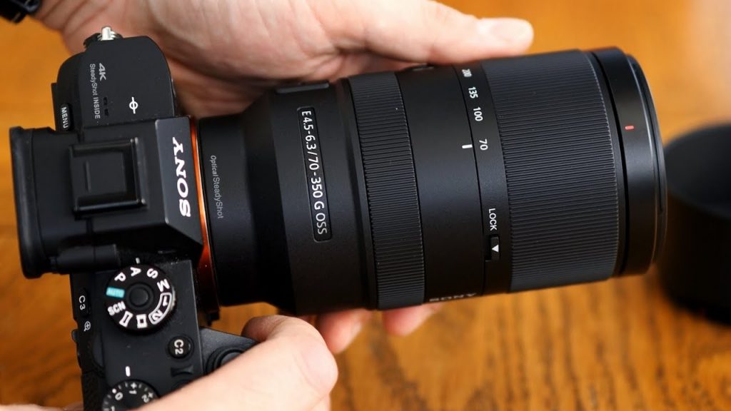 ống kính Sony E 70-350mm F4.5-6.3 G OSS