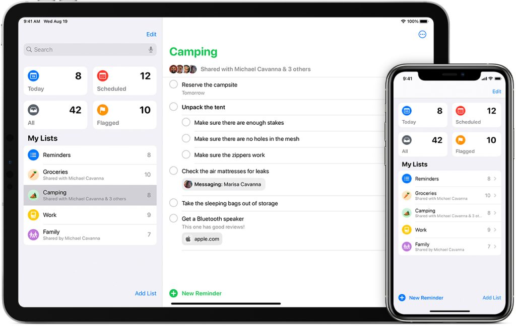 Apple Reminders