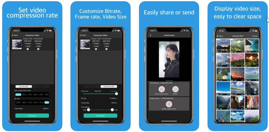 giảm dung lượng video trực tuyến