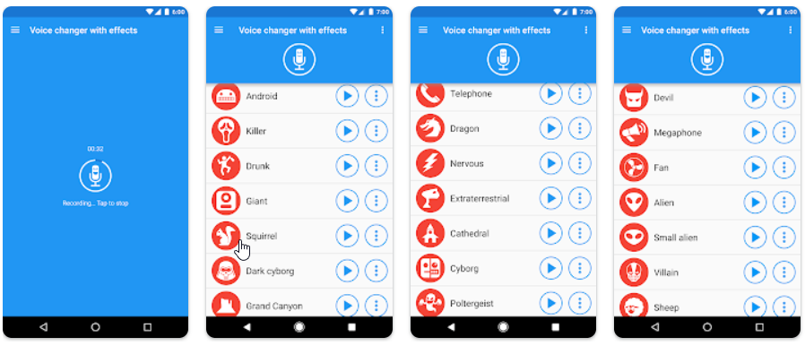 app thay đổi giọng nói